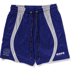 SOLID CAMO JACQUARD MULTILOGO RELAXED FIT SWEAT SHORTS MENS
